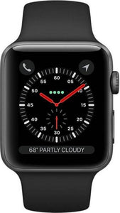 Apple Watch Series 3 GPS + Cellular - 42 mm  Aluminium Case with (Certified REFURBISHED)